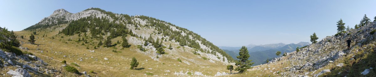 Ezkaurre Txiki Belabarzeko igoeratik ikusita