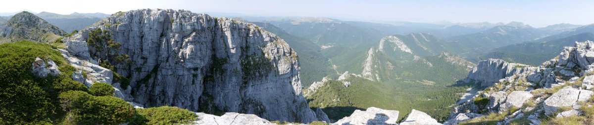 Ezkaurre Txikia, gailurreko panoramika