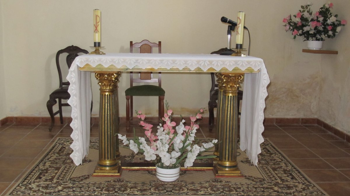 Virgen Blanca ermita, Zufia