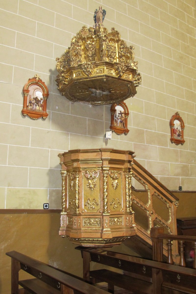 San Martín eliza, Legaria