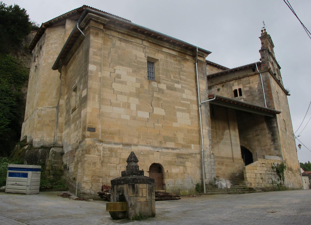 Santa Eulalia eliza, Markinez