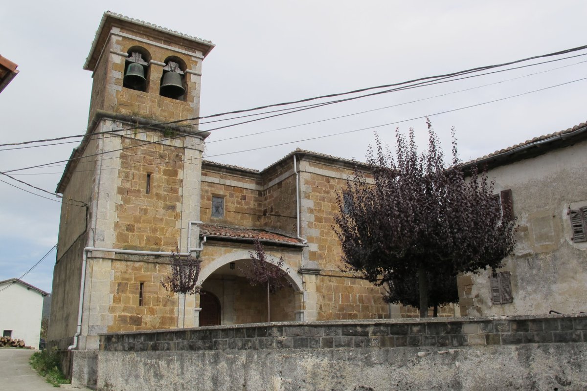 San Tiburcio eliza, Orokieta