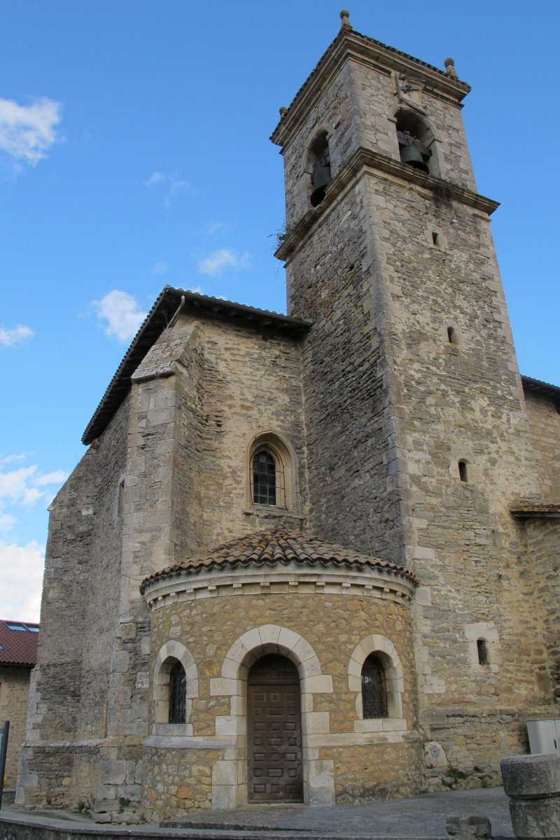 San Andrés eliza, Erentxun