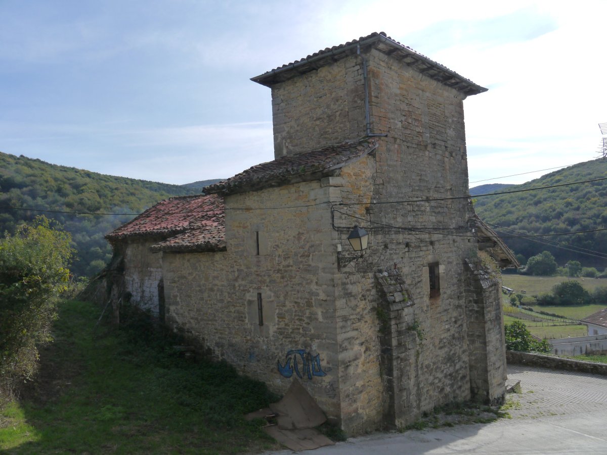 San Migel eliza, Eraso