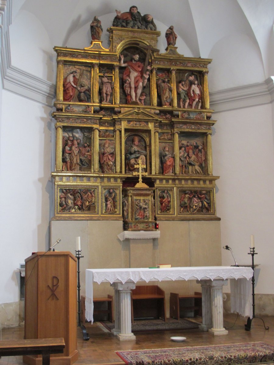 San Clemente eliza, Zabal