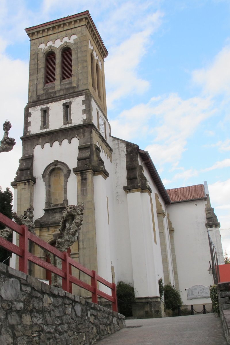 Santiago eliza Behobia auzoan, Urruña