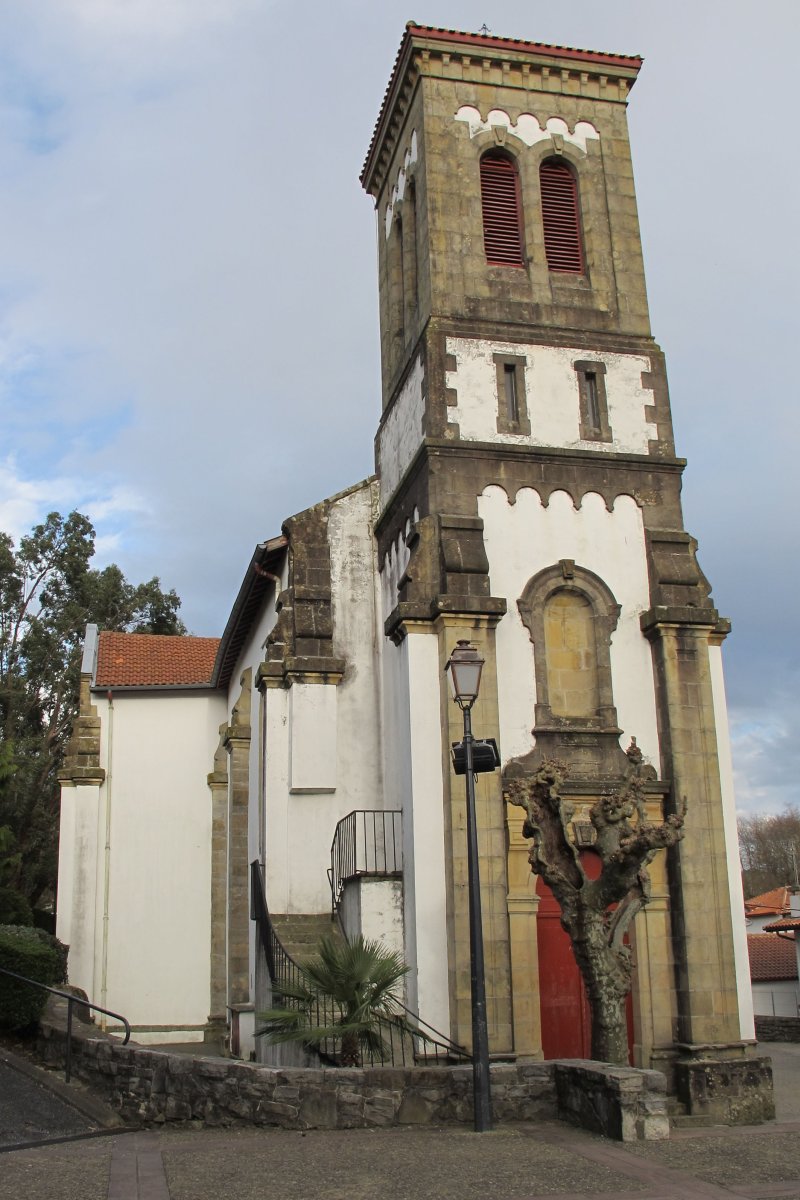 Santiago eliza Behobia auzoan, Urruña