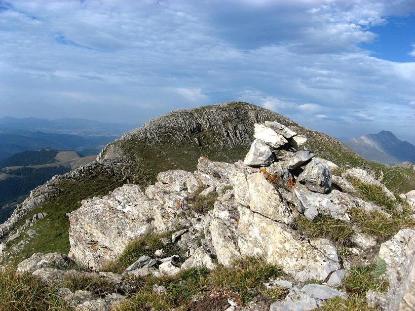 Kartxela,  Ekialdeko tontorretik 