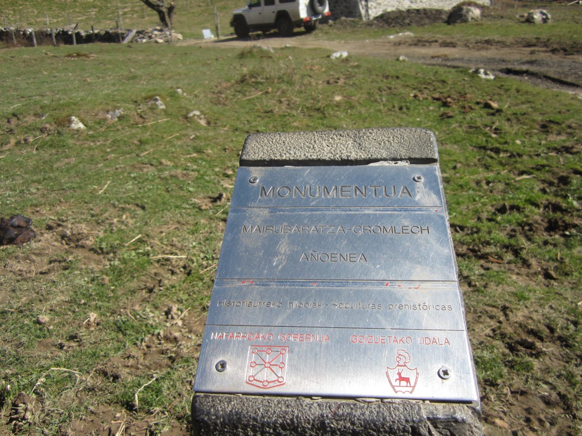 Cromlech Añoenea  ( Marzo 2014)