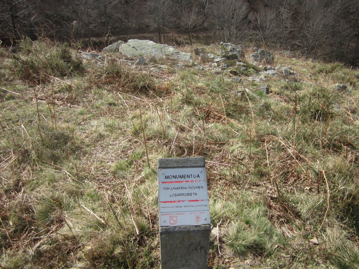 Dólmen Losarrobieta (Marzo 2014)