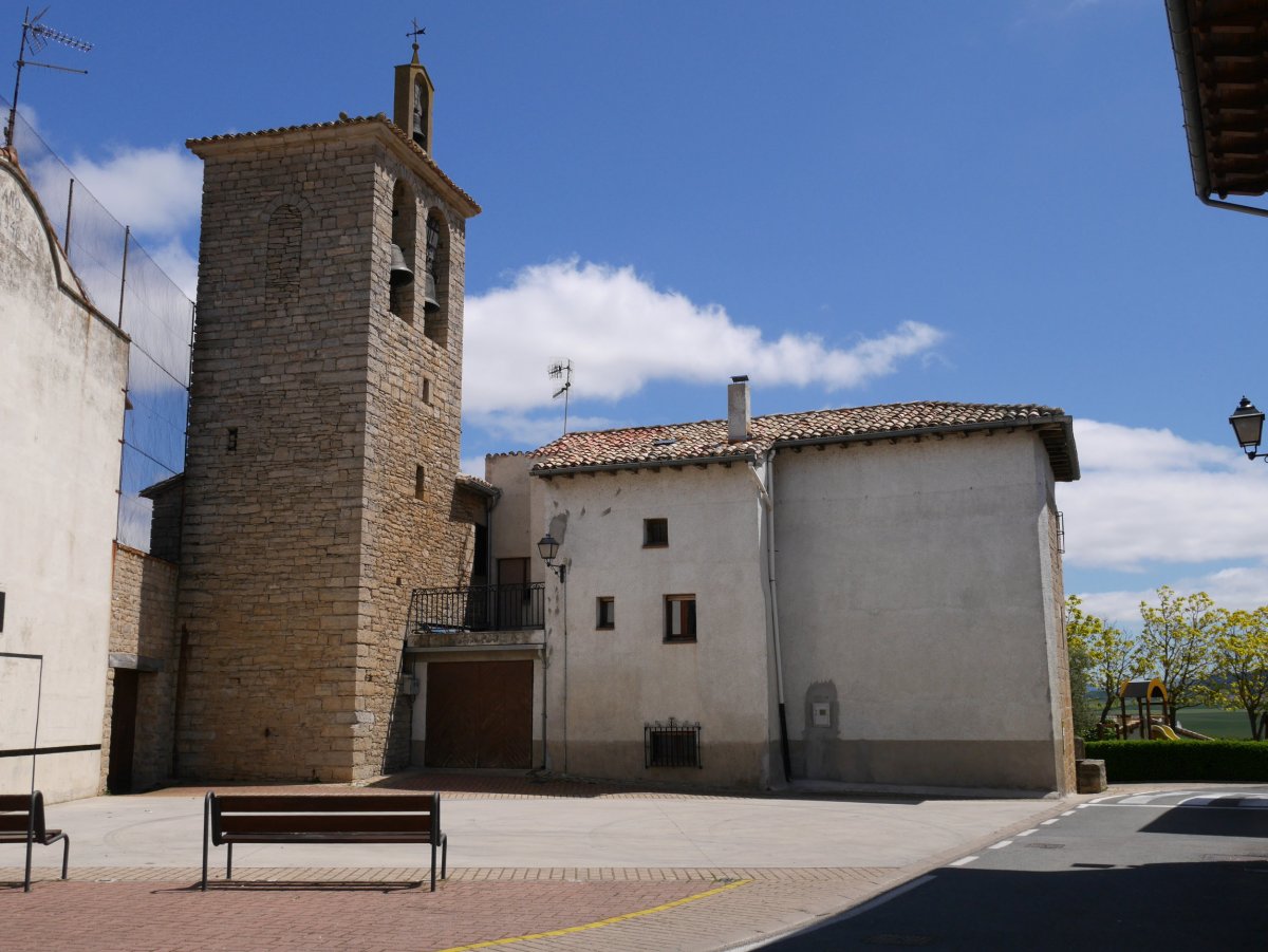 Santa Eulalia eliza, Izkue