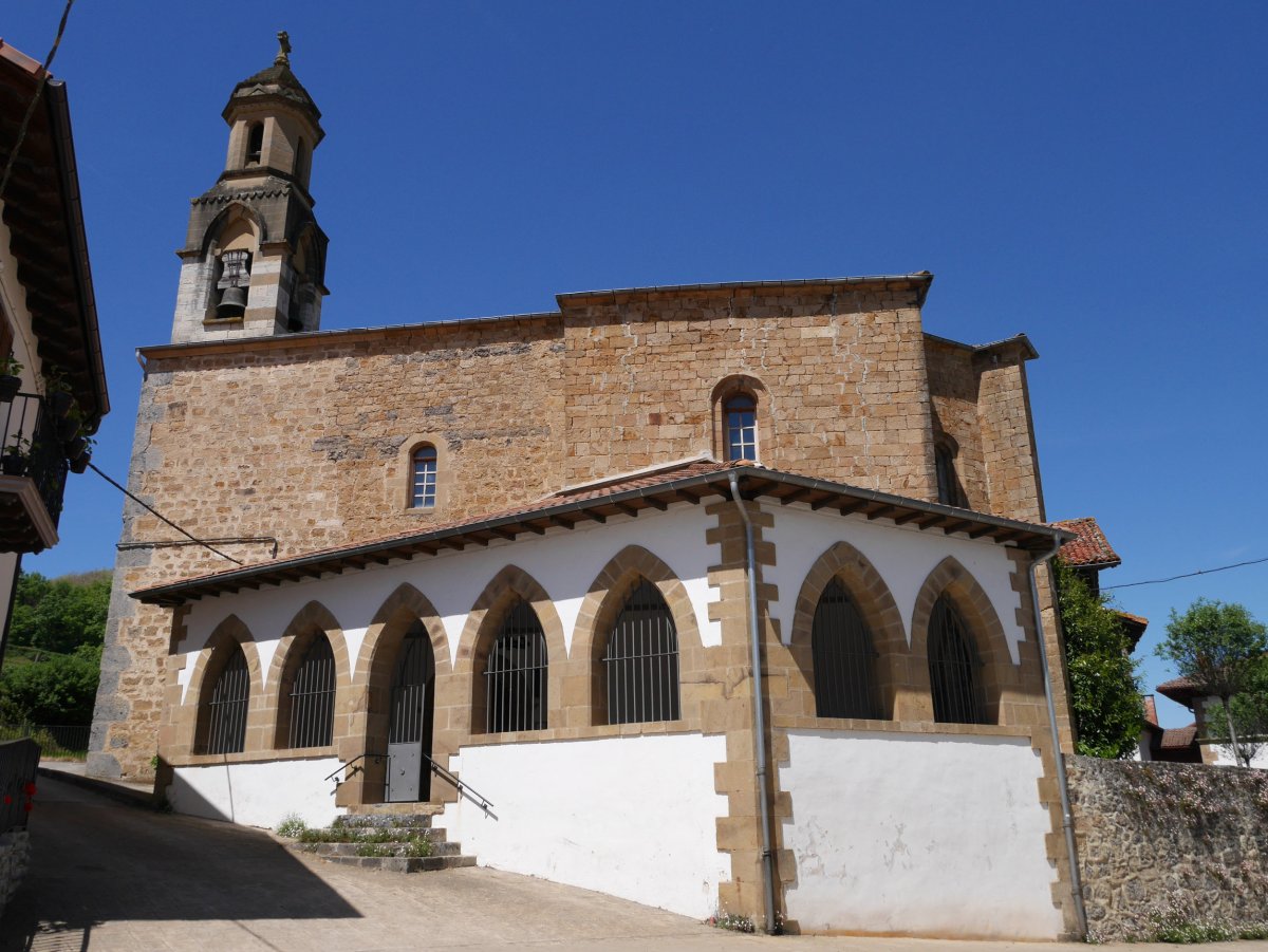 San Esteban eliza, Alkotz