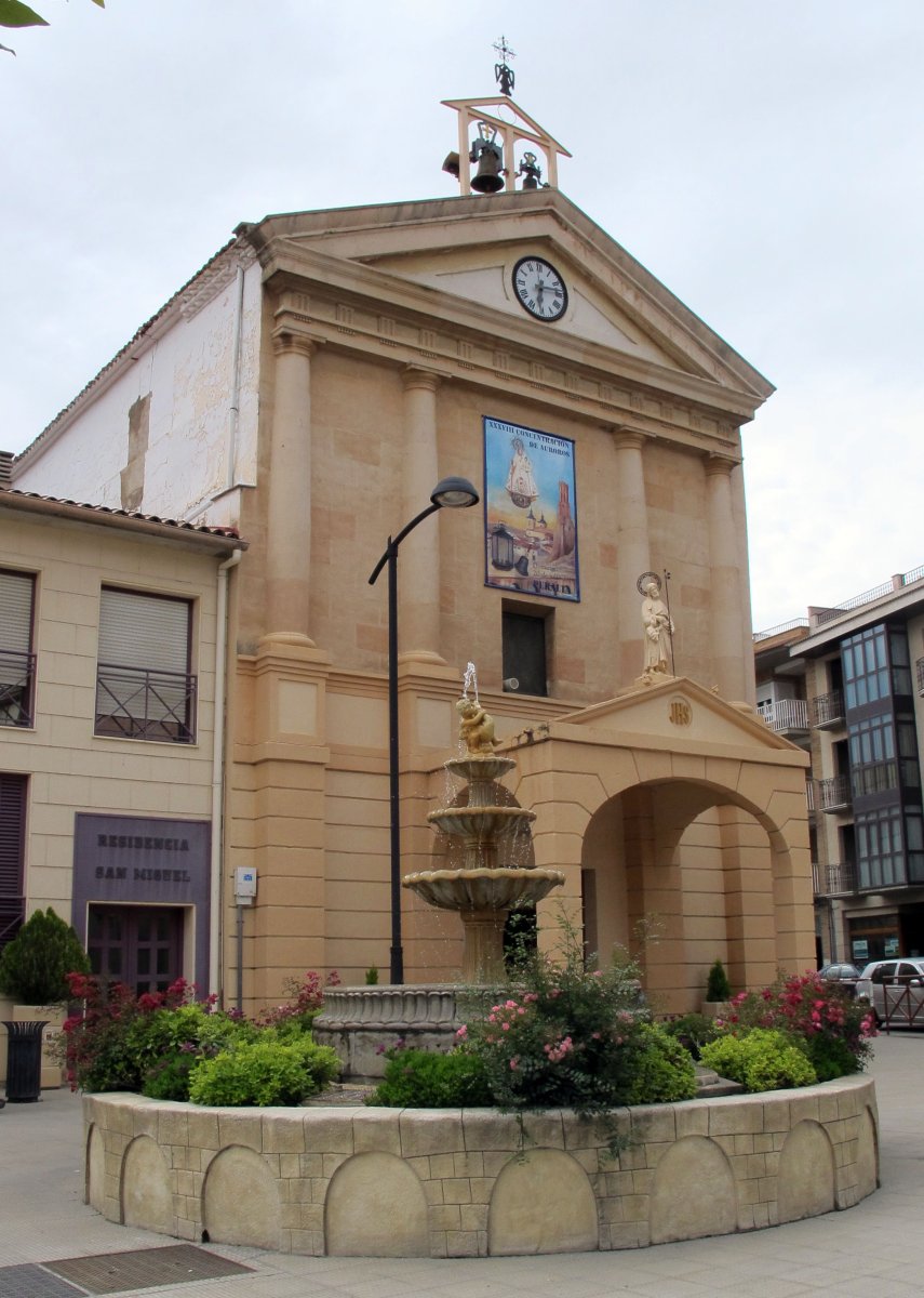 San Migel basilika, Azkoien