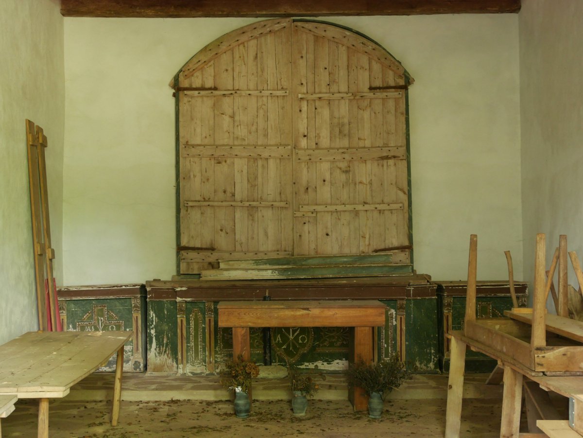 Santo Kristo ermita, Burdindogi