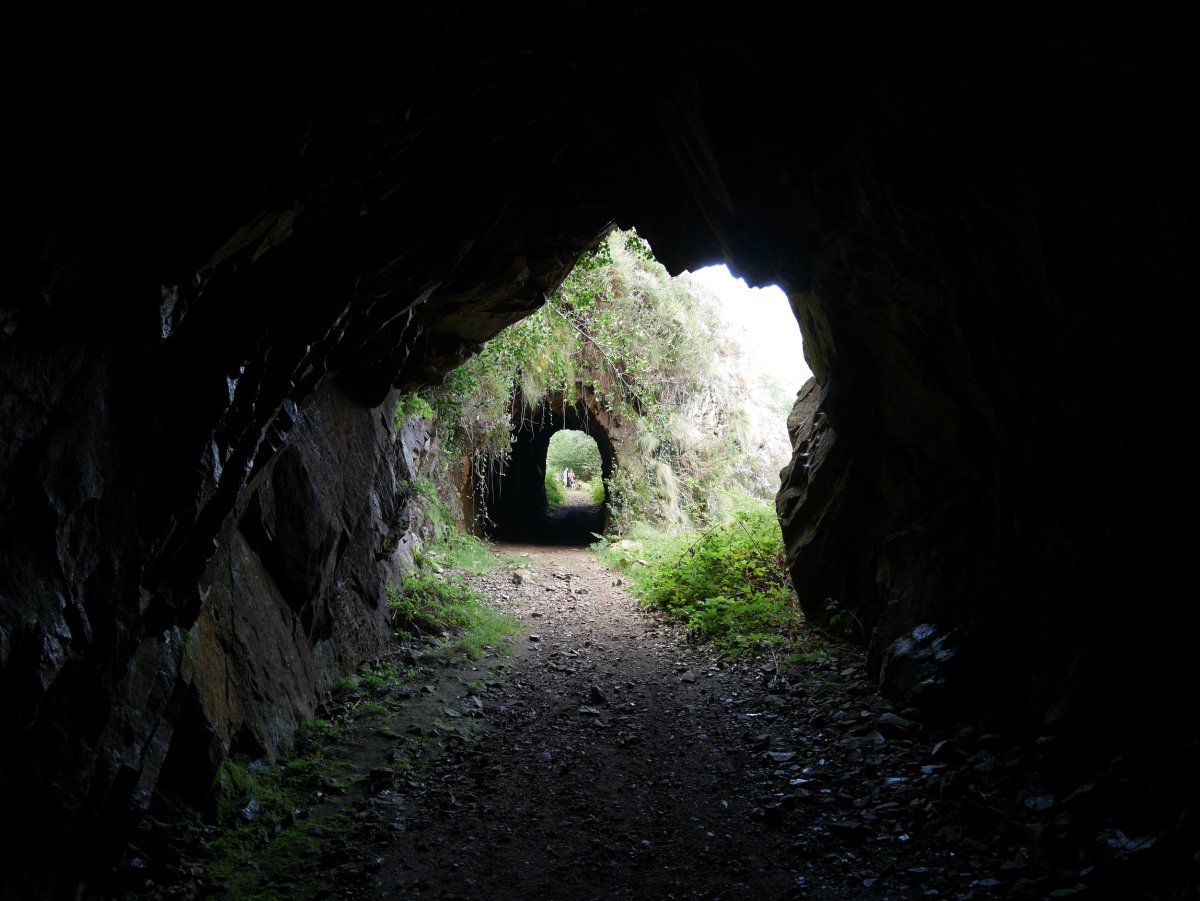 Enbidoko trenbide zaharreko tunelak
