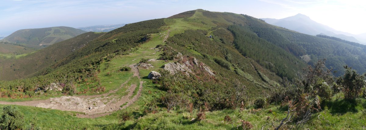 Manddale Zigorriagako gainetik