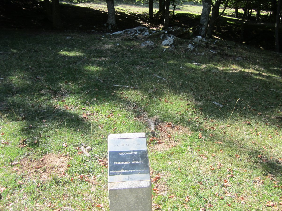 Dólmen Pagomakor   (Septiembre 2014)