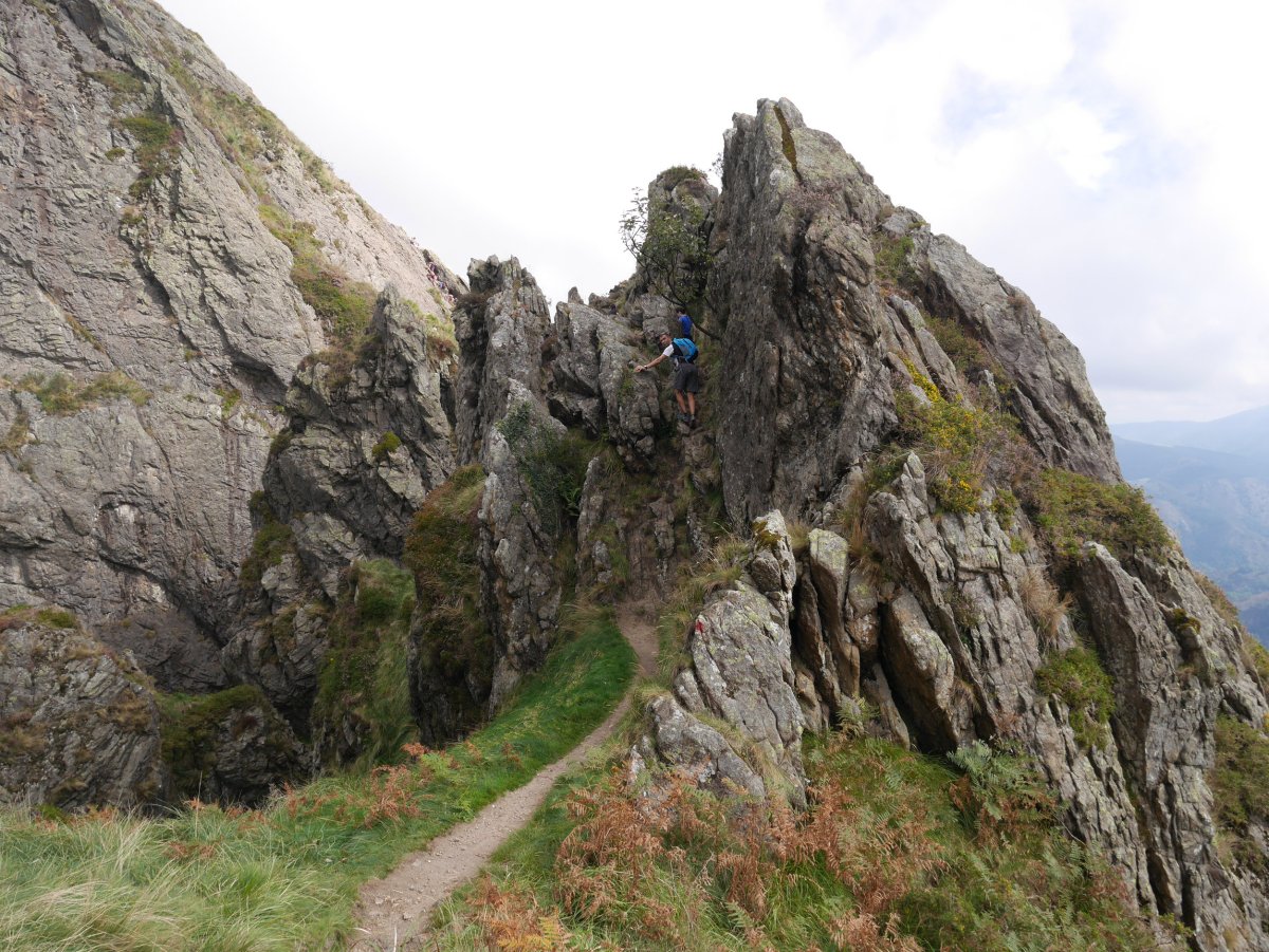 Gandorreko bideko pasarte bat