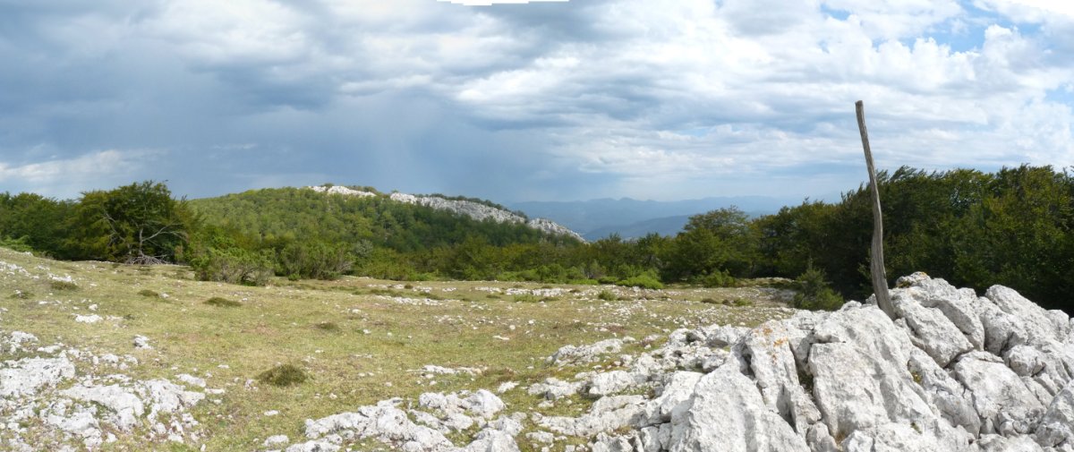 Illaraundi, Larrazpilgo gainetatik