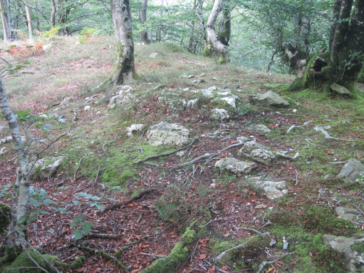 Túmulo ó Cromlech Tumular Sorageta Iparralde nº2  (Agosto 2014)
