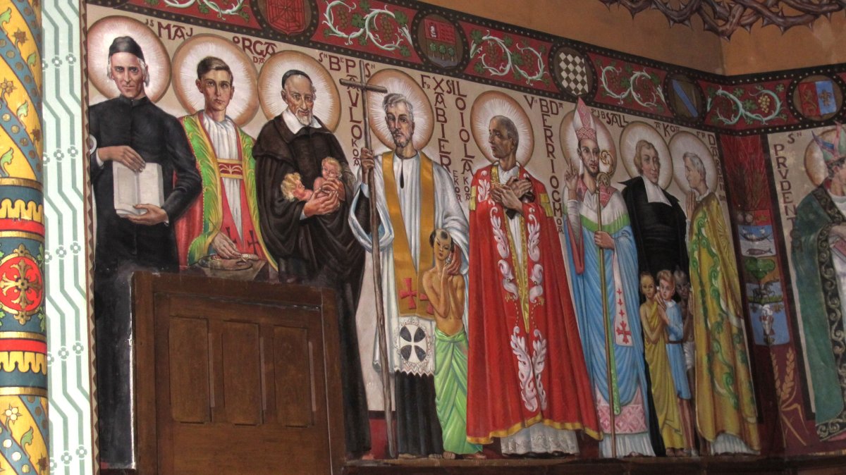 San Bizente eliza, Uztaritze