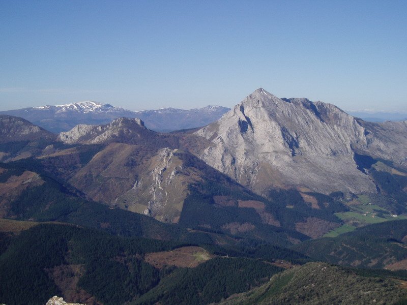 Anboto Udalaizetik ikusita