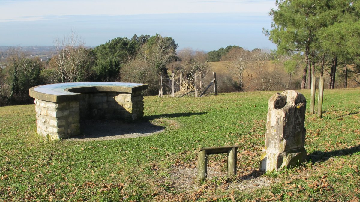 Harri berezi bat Elorrimendi parkean, Hiriburu
