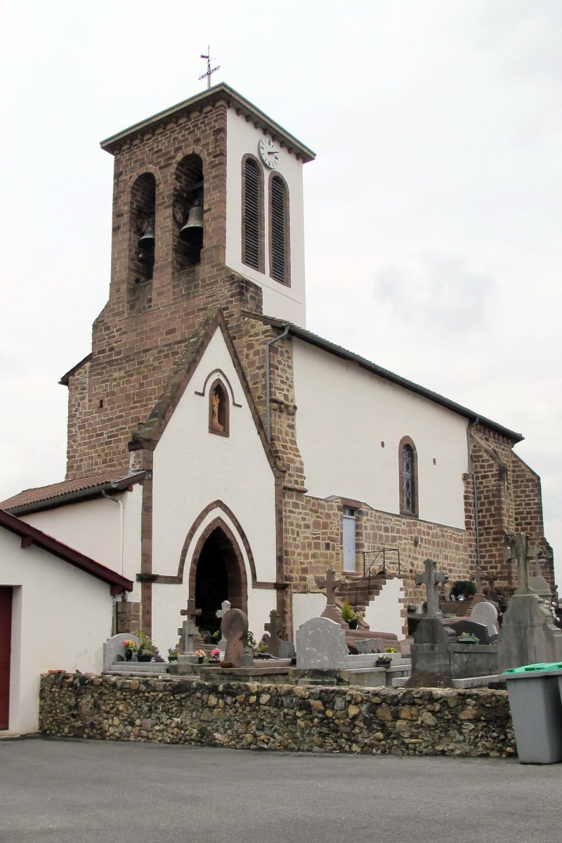 San Martin eliza, Uharte-Garazi