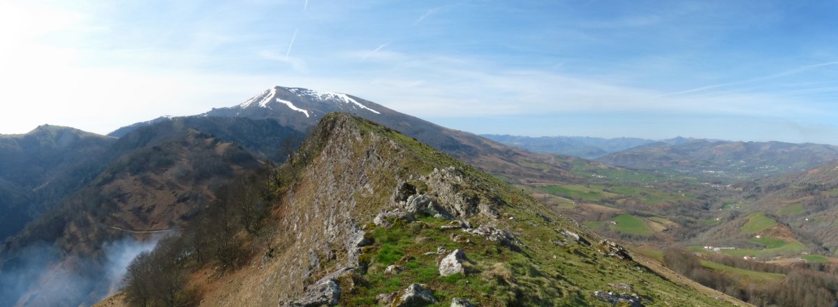 Gandorra, Larremearko gailurretik