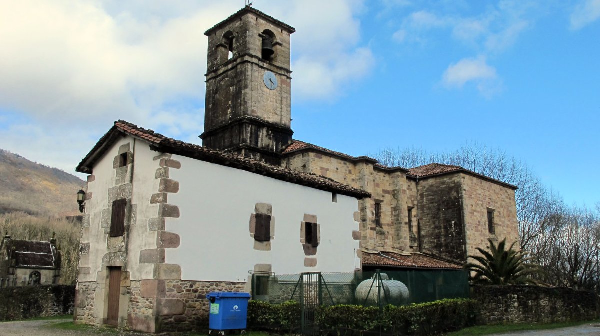 San Martin eliza, Ituren