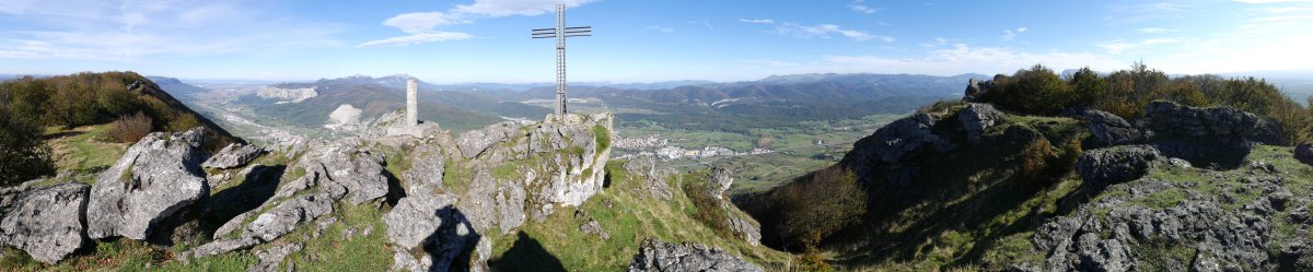 Bargagain tontorreko panoramika zabala