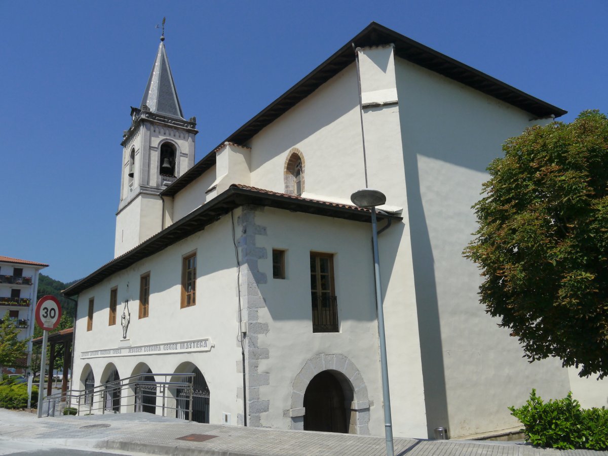 San Lorentzo eliza, Ikaztegieta