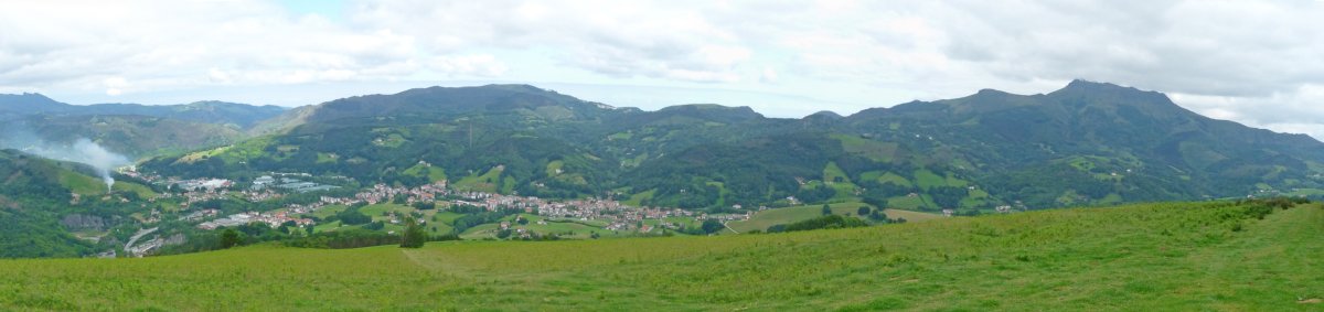 Beratik Larrunerainoko panorama