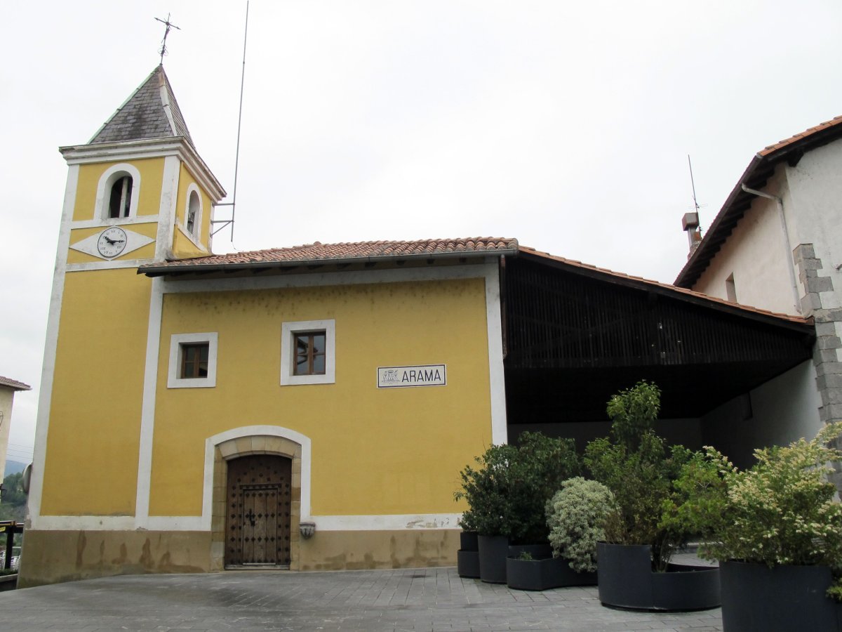 San Martin eliza, Arama