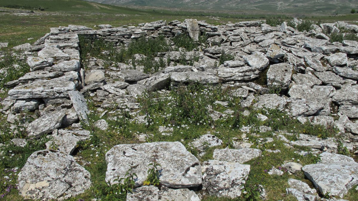 Larrenganbela 1 ipar txabola tumularra, Andia