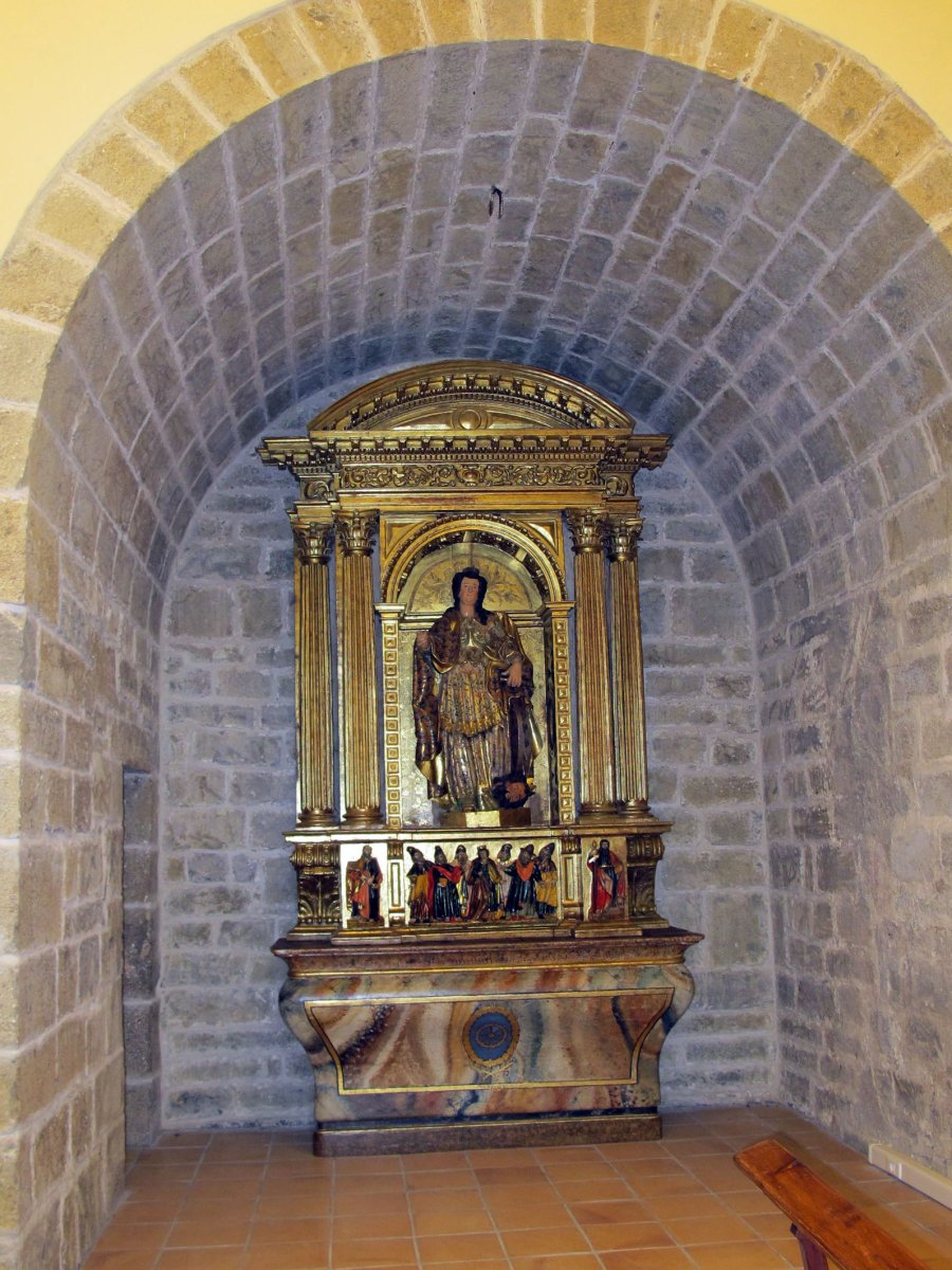 San Martín eliza, Ardatz-Itzagaondoa