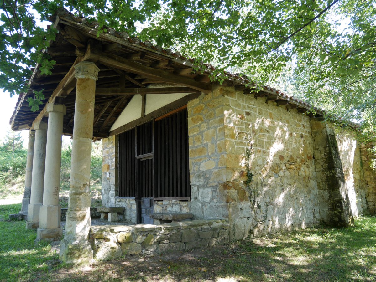San Juan ermita, Aldape auzoan