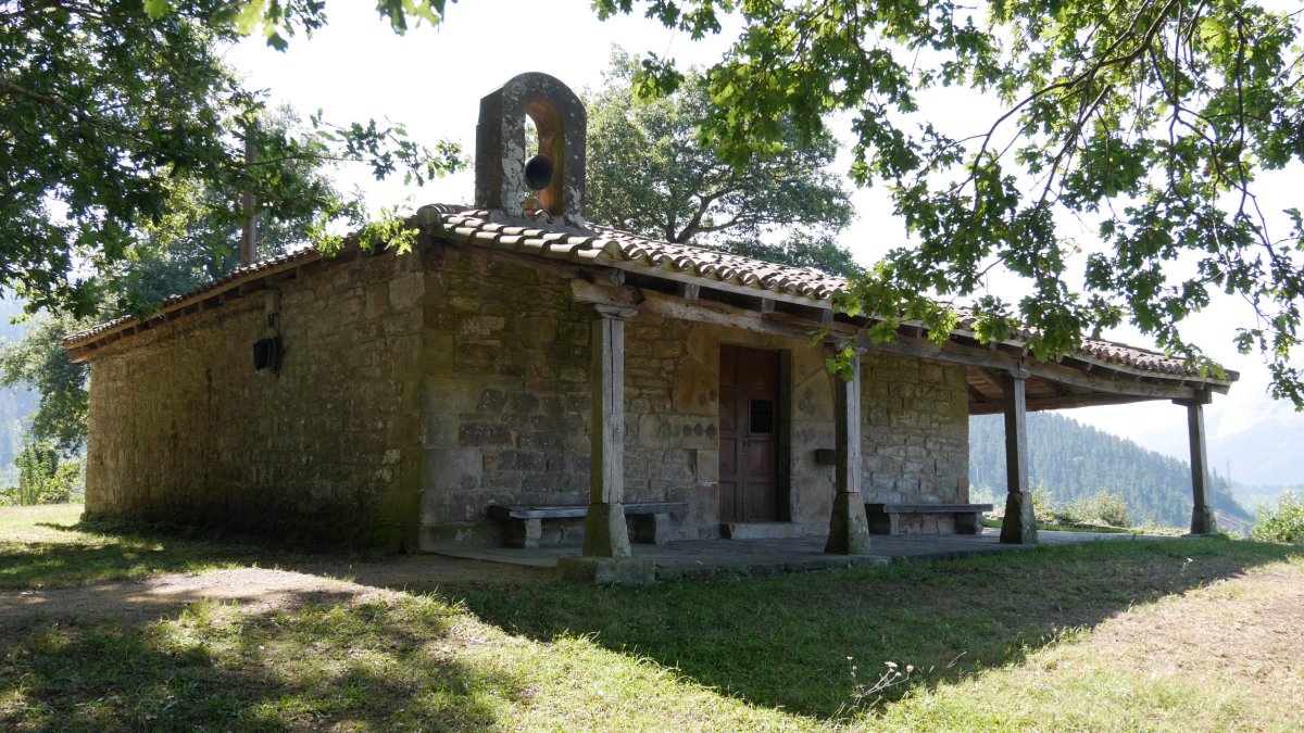 San Esteban ermita, Berrio auzoan
