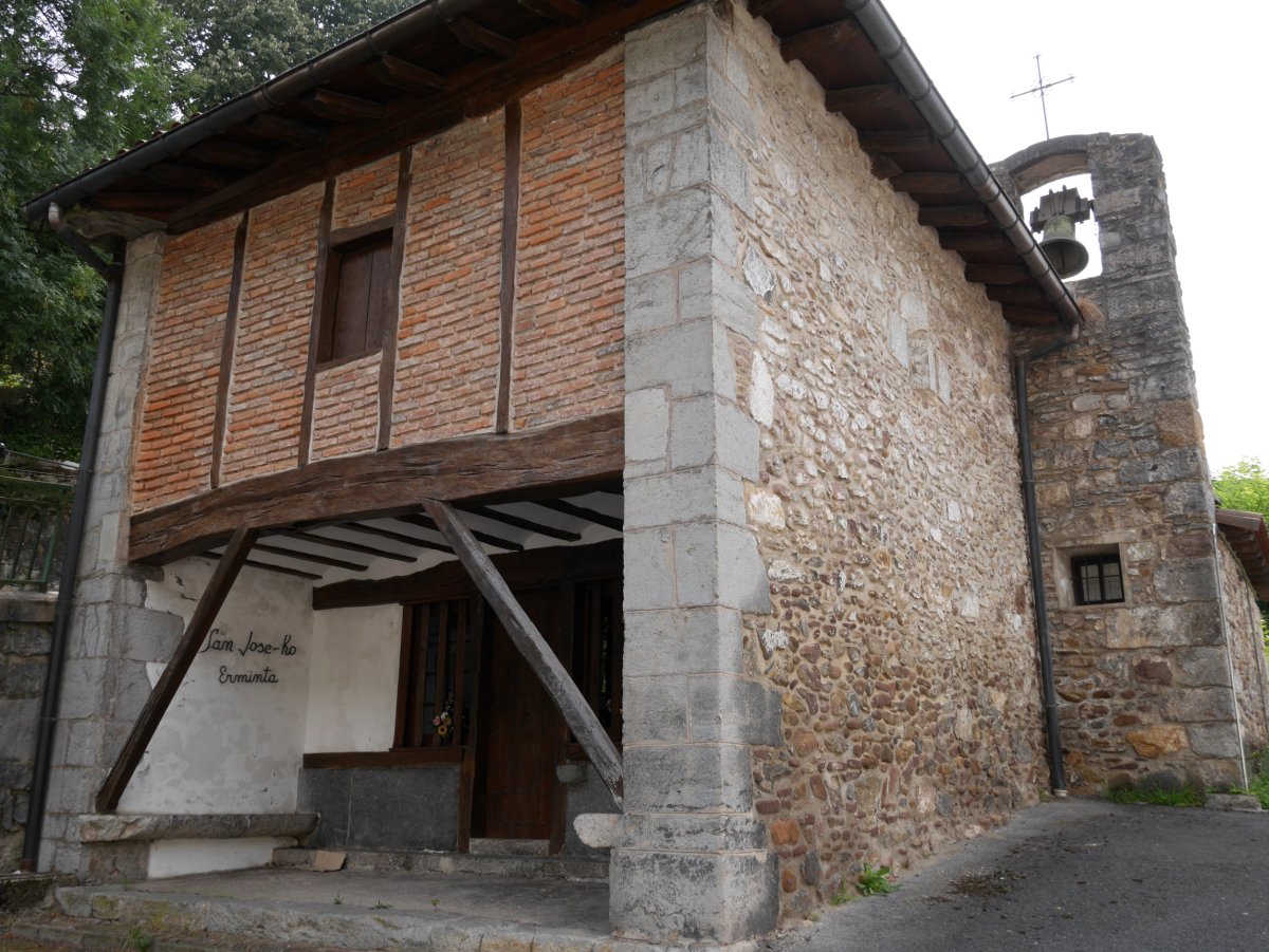 San Jose ermita, Belauntza