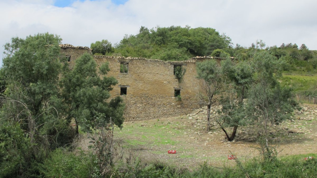 Casa Vieja (El Palacio) etxearen hondakinak, Beroitz-Itzagaondoa