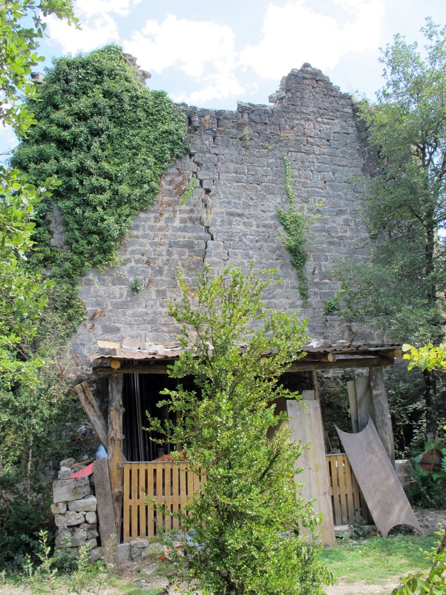 San Adrian elizaren hondakinak, Zazpe-Artzibar