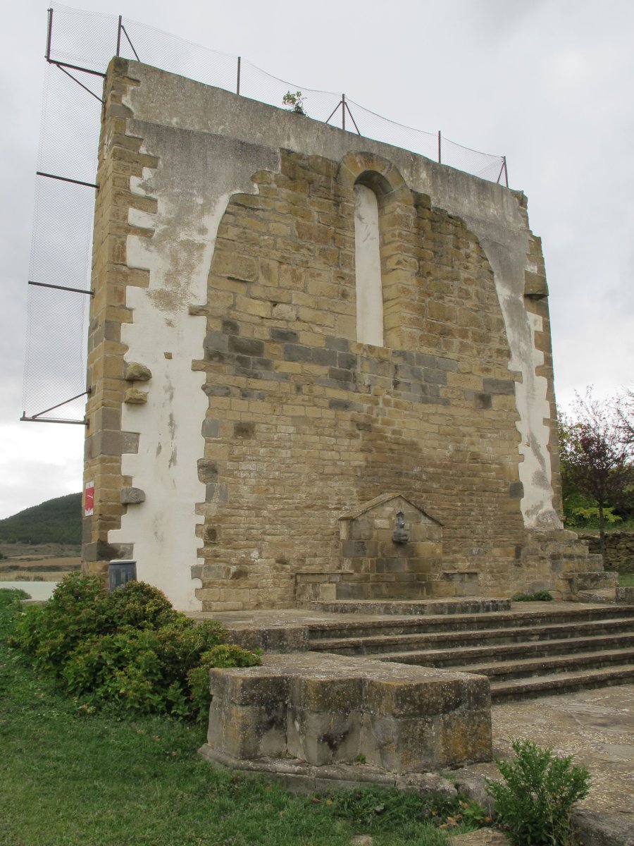 San Martin ermitaren hondakinak, Leatxe