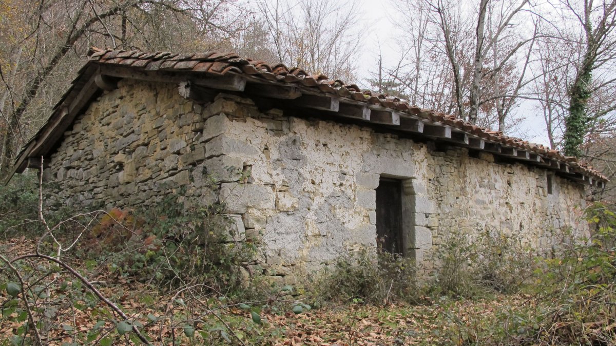 Santa Cruz ermita, Etsain-Anue