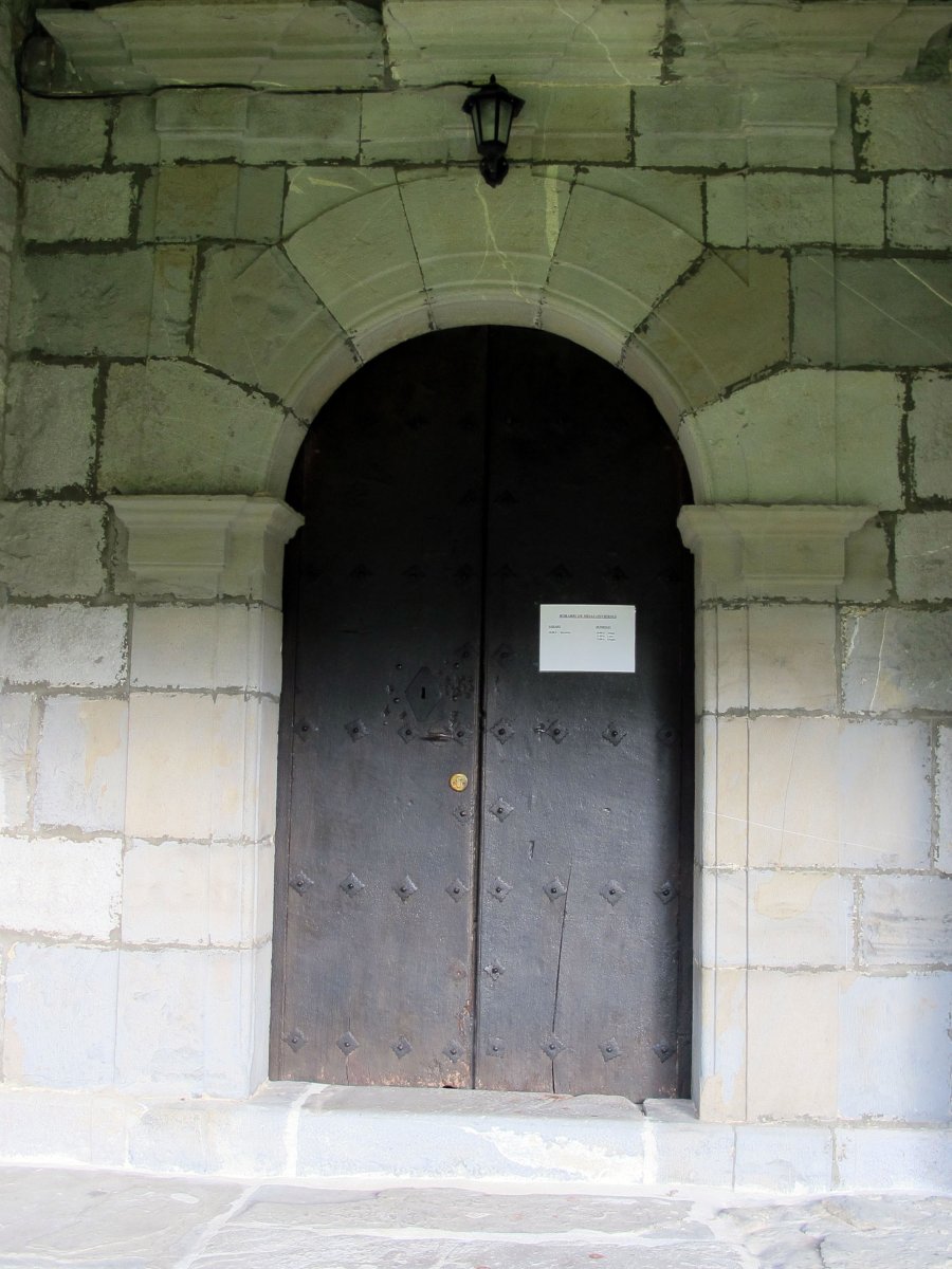 San Pedro eliza, Burutain-Anue