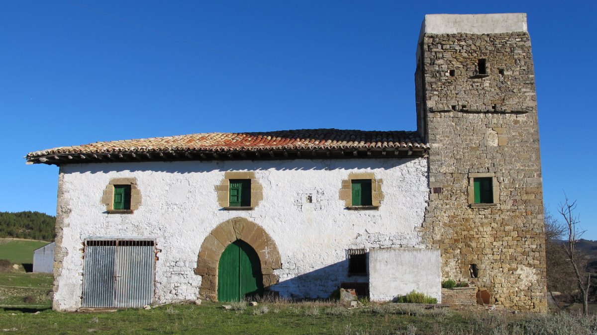 Casa el Obispo dorretxea, Mugeta-Longida