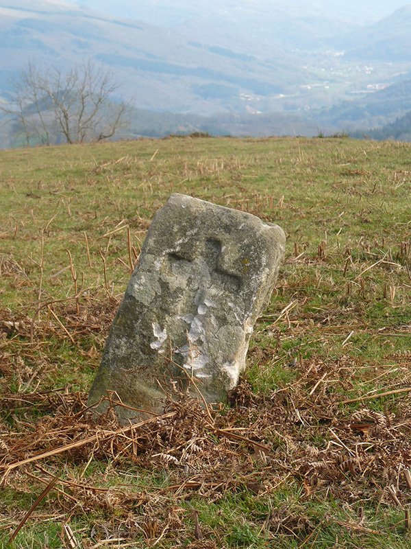 Mugarria Galardeko gailurrean