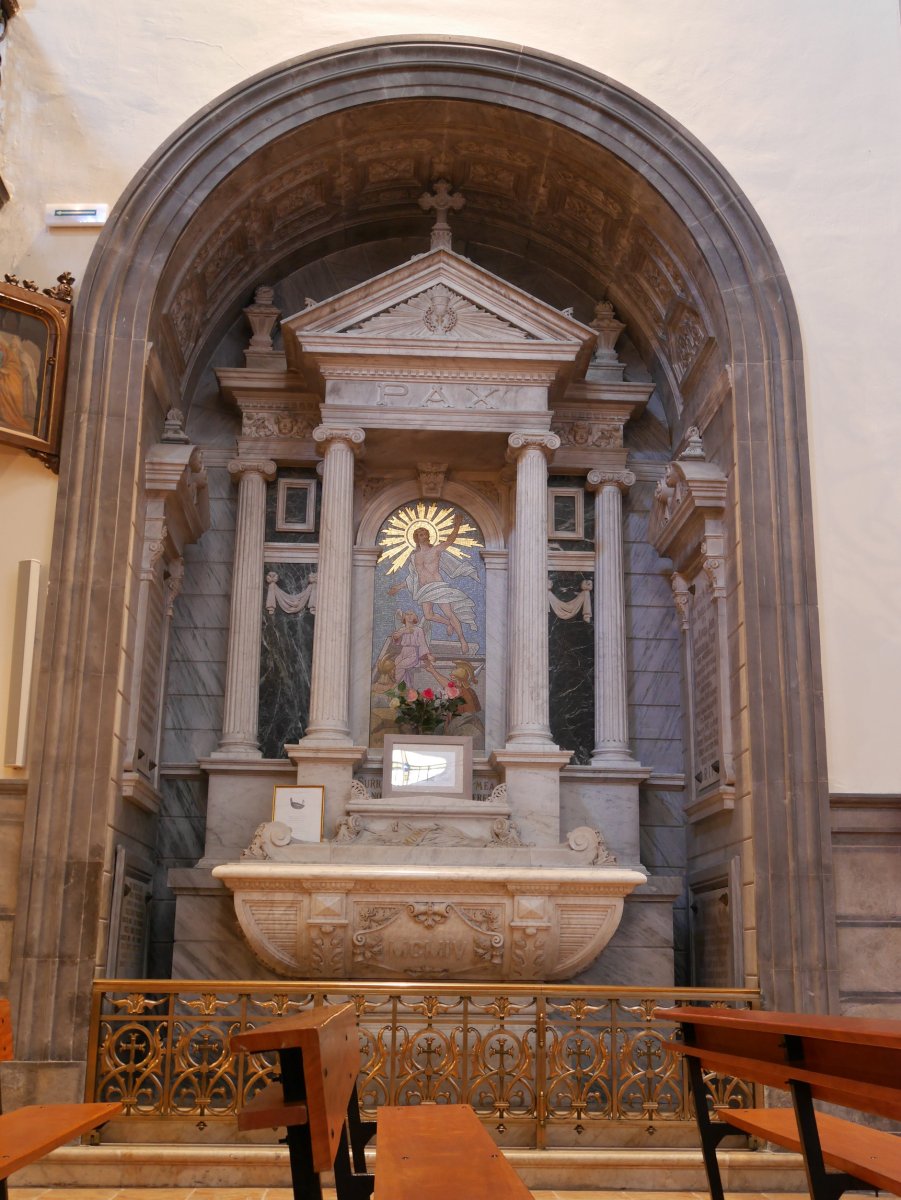 San Bartolome eliza, Bidania