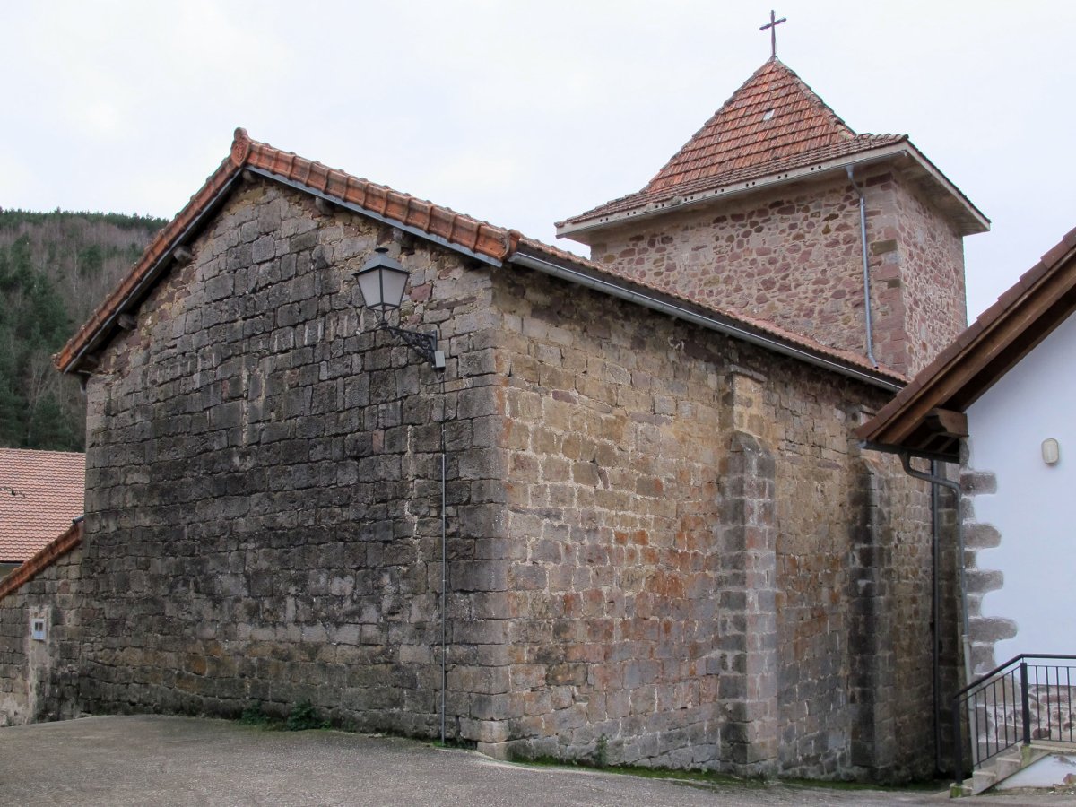 San Martin eliza, Azparren-Artzibar