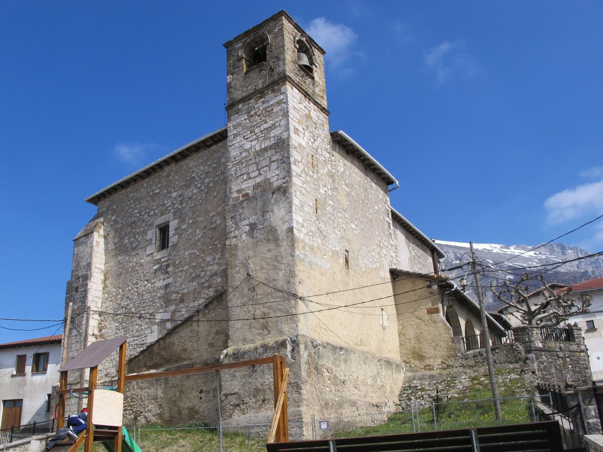 San Pedro eliza, Unanu-Ergoiena