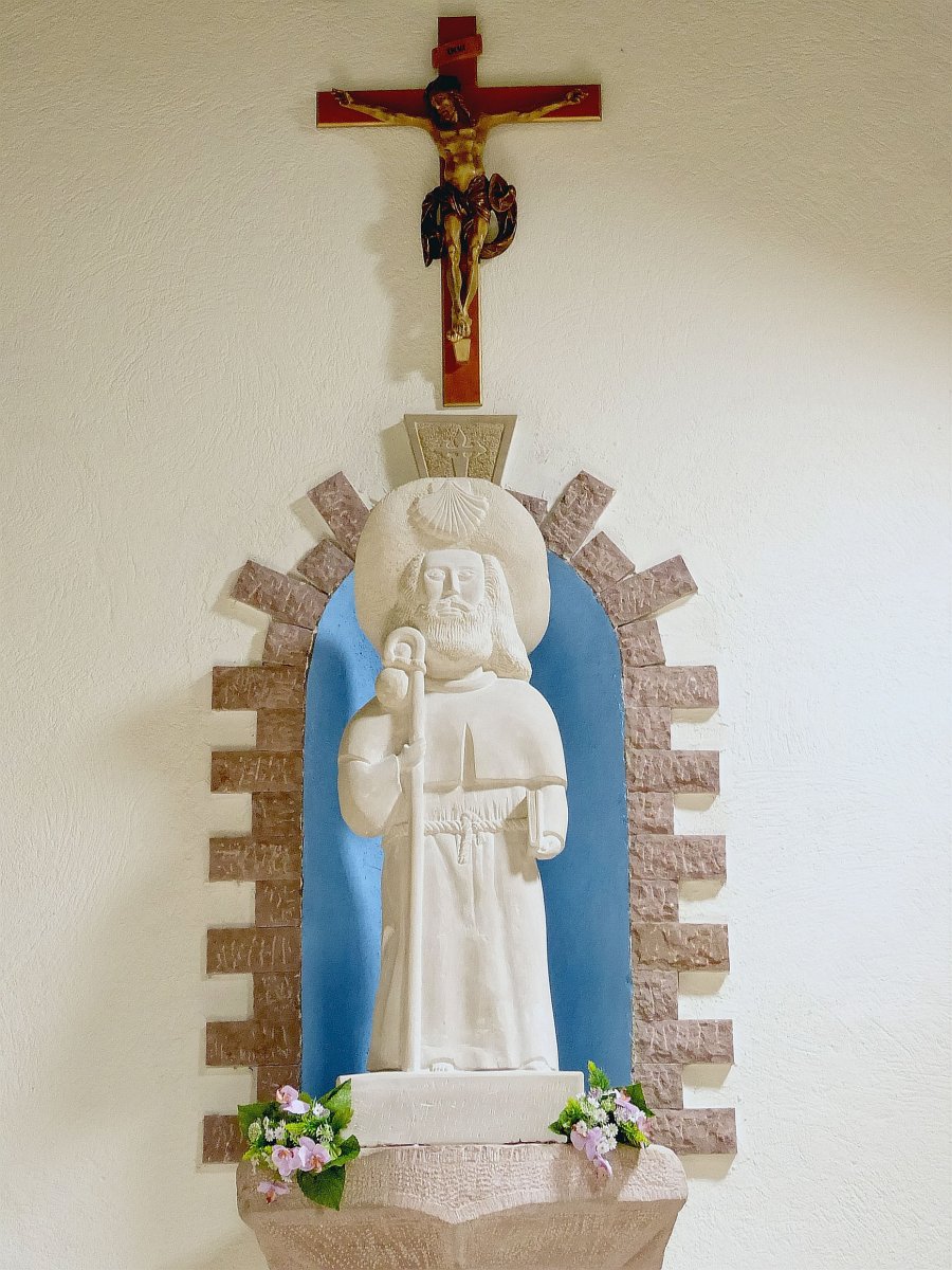 Santiago ermita, Almandoz-Belate